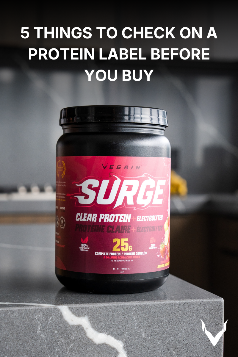 5 Things to Check on a Protein Label Before You Buy