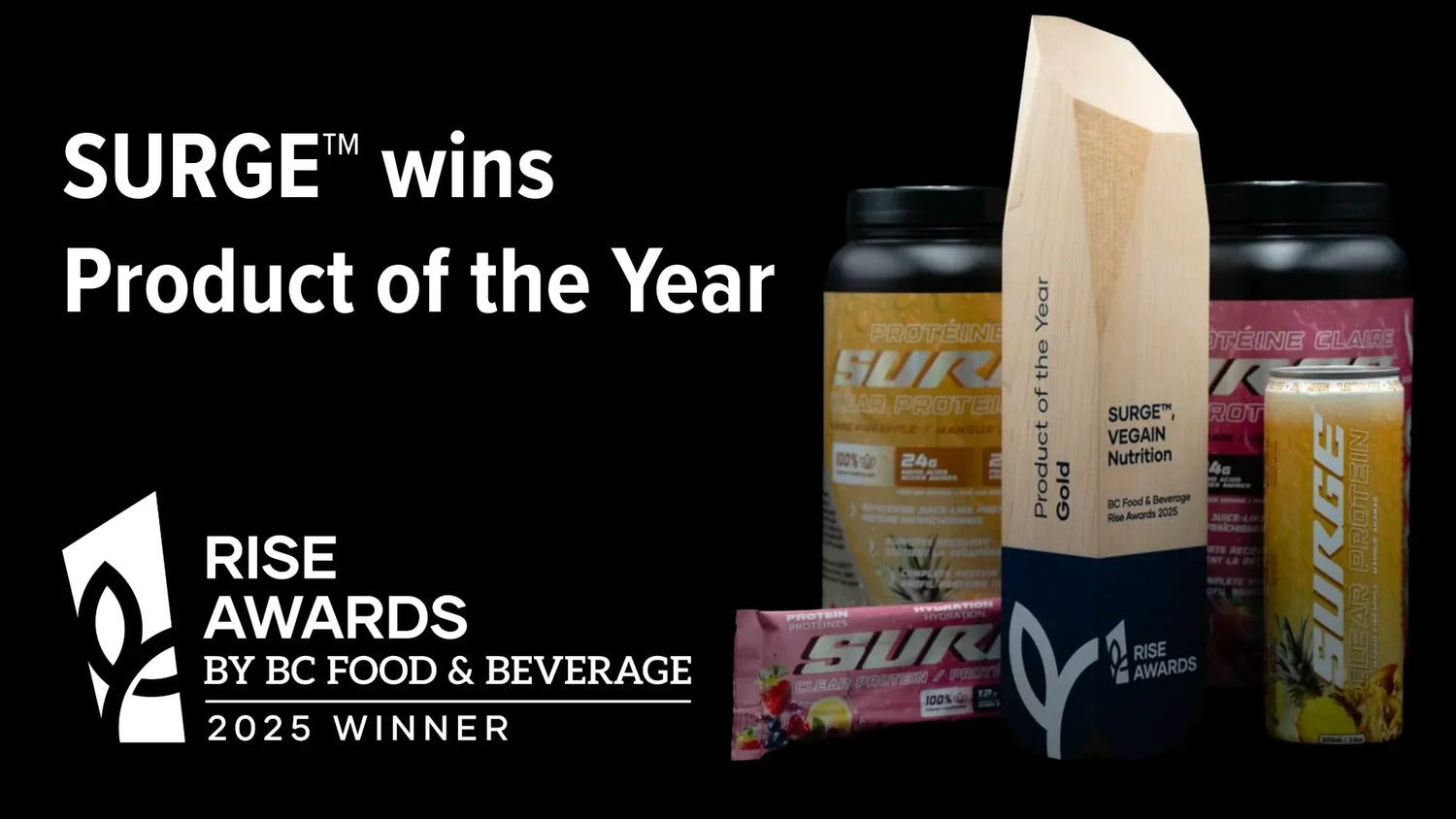 SURGE™ Just Won Product of the Year