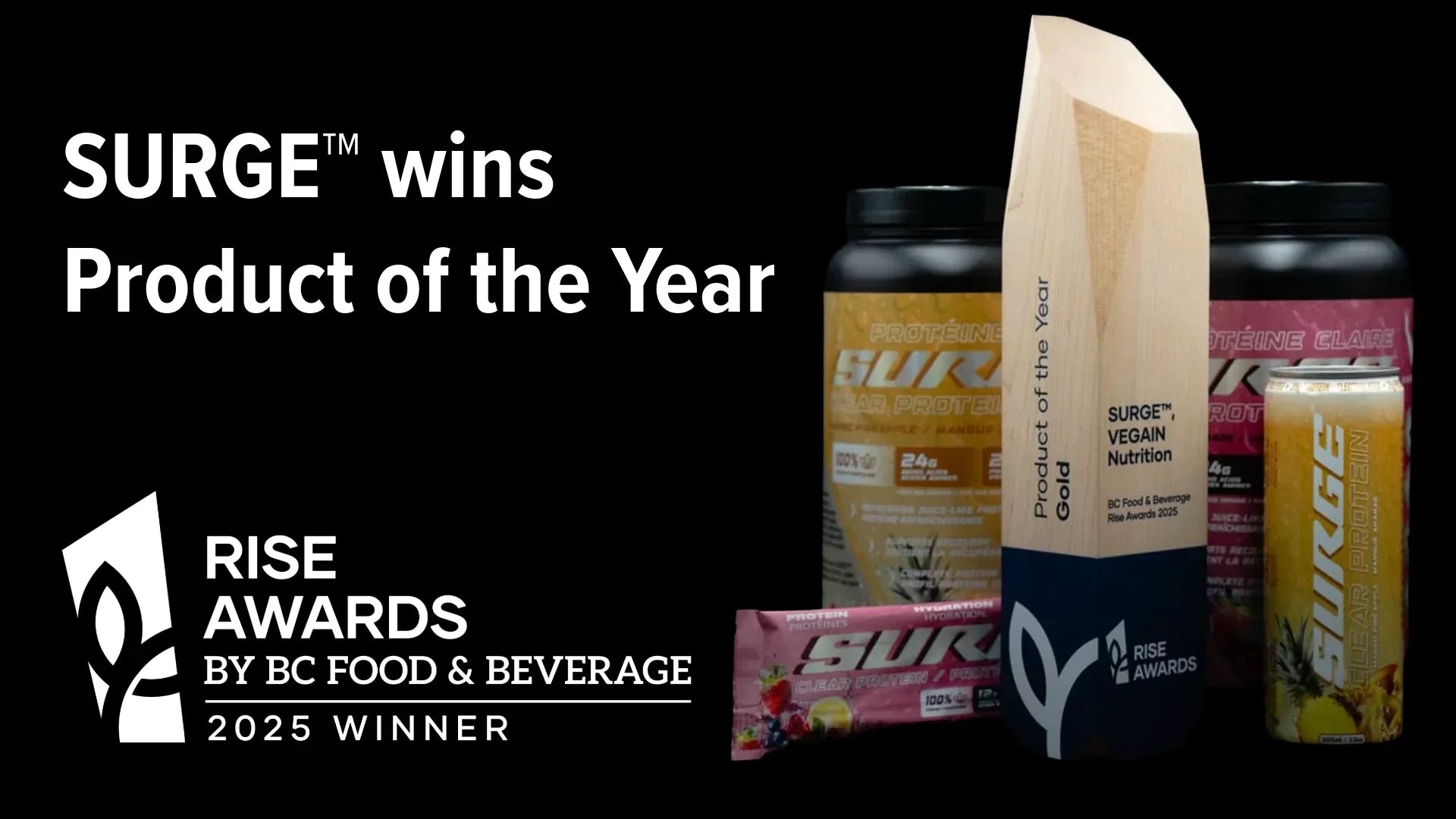 SURGE™ Just Won Product of the Year