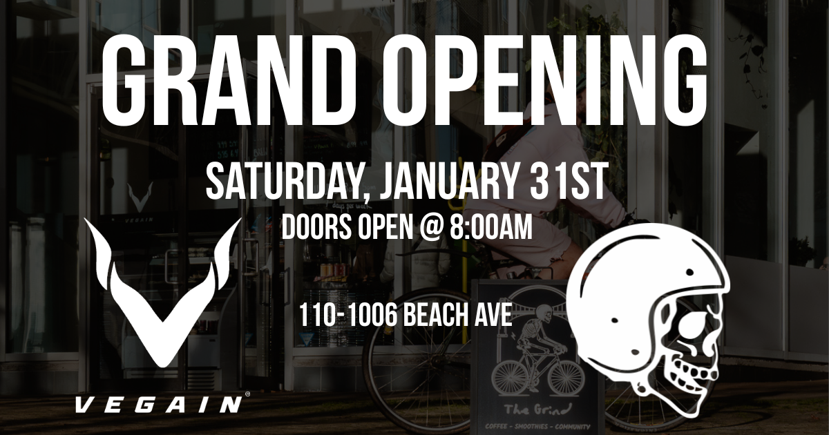 You’re Invited: VEGAIN HQ & The Grind Grand Opening