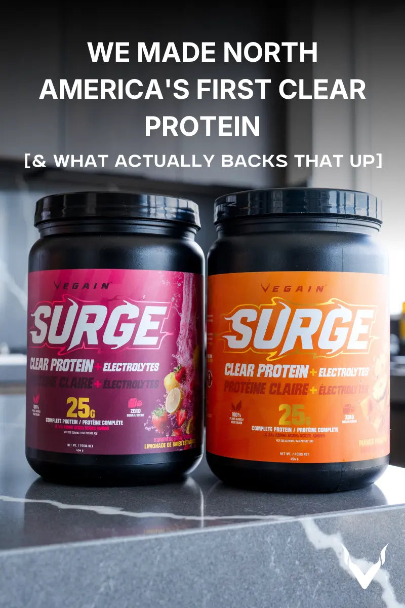 We Made North America's First Clear Protein: What Actually Backs That Up