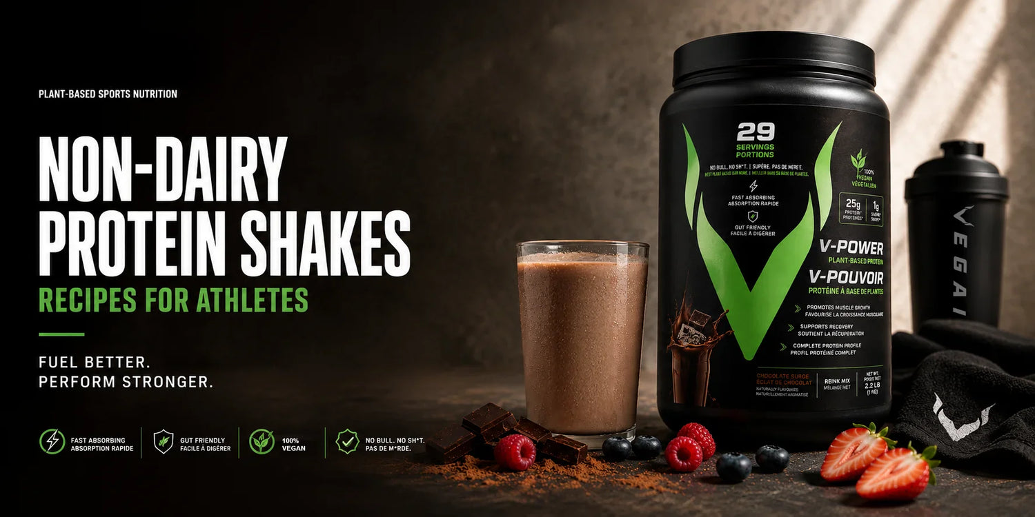 Non-Dairy Protein Shakes Recipes for Athletes | VEGAIN
