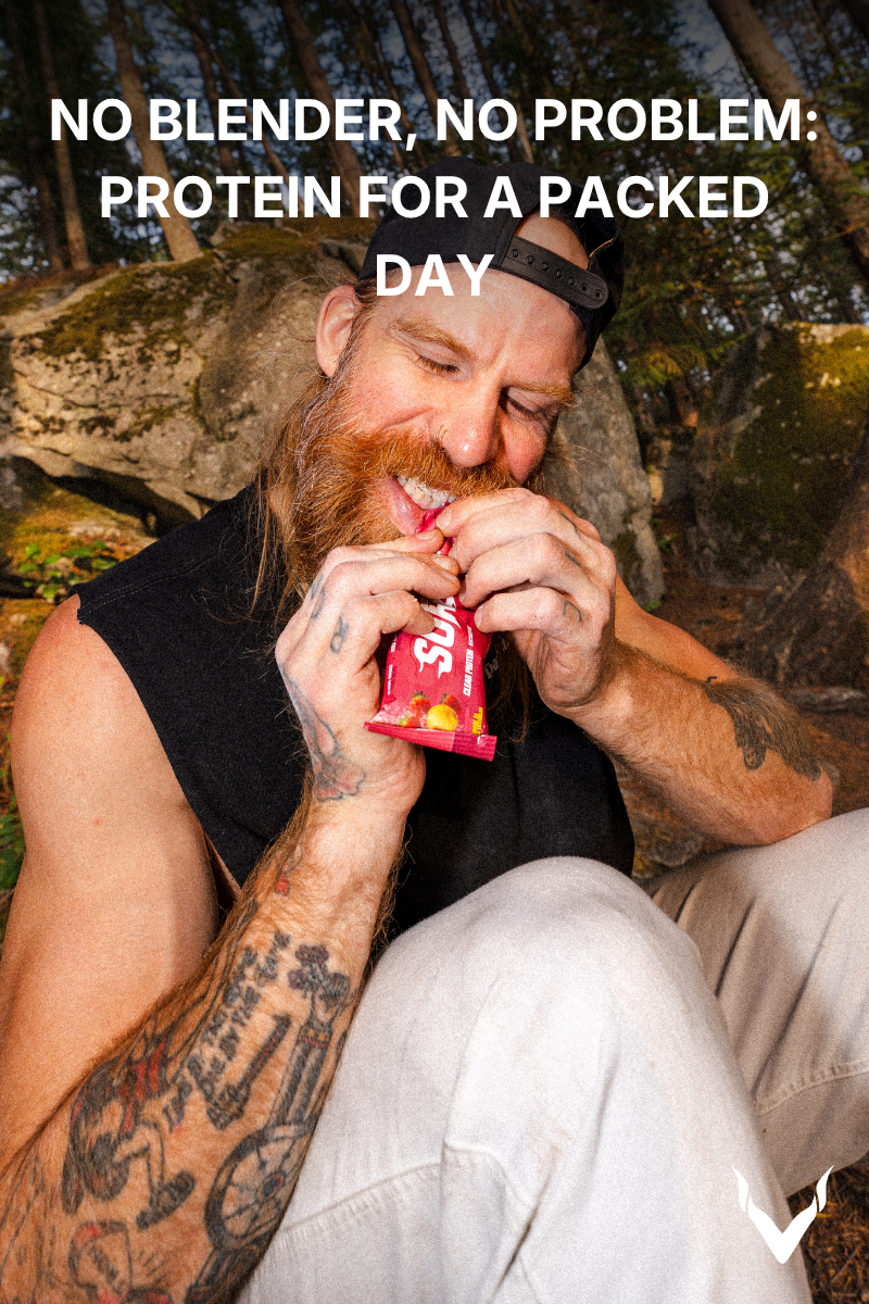 No Blender, No Problem: Protein for a Packed Day