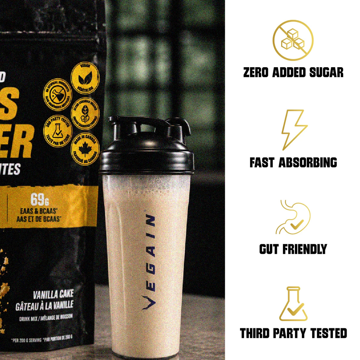 Plant-Based Mass Gainer 2.0 - 6.6lbs (3kg)