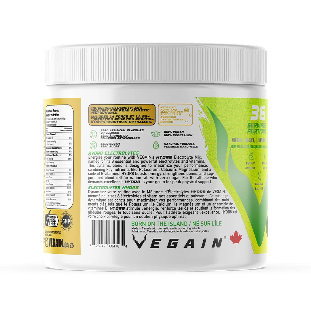 HYDR8 Electrolytes by VEGAIN