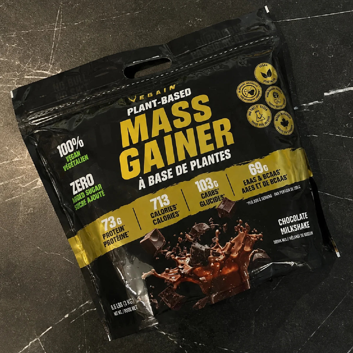 Plant-Based Mass Gainer 2.0 - 6.6lbs (3kg)