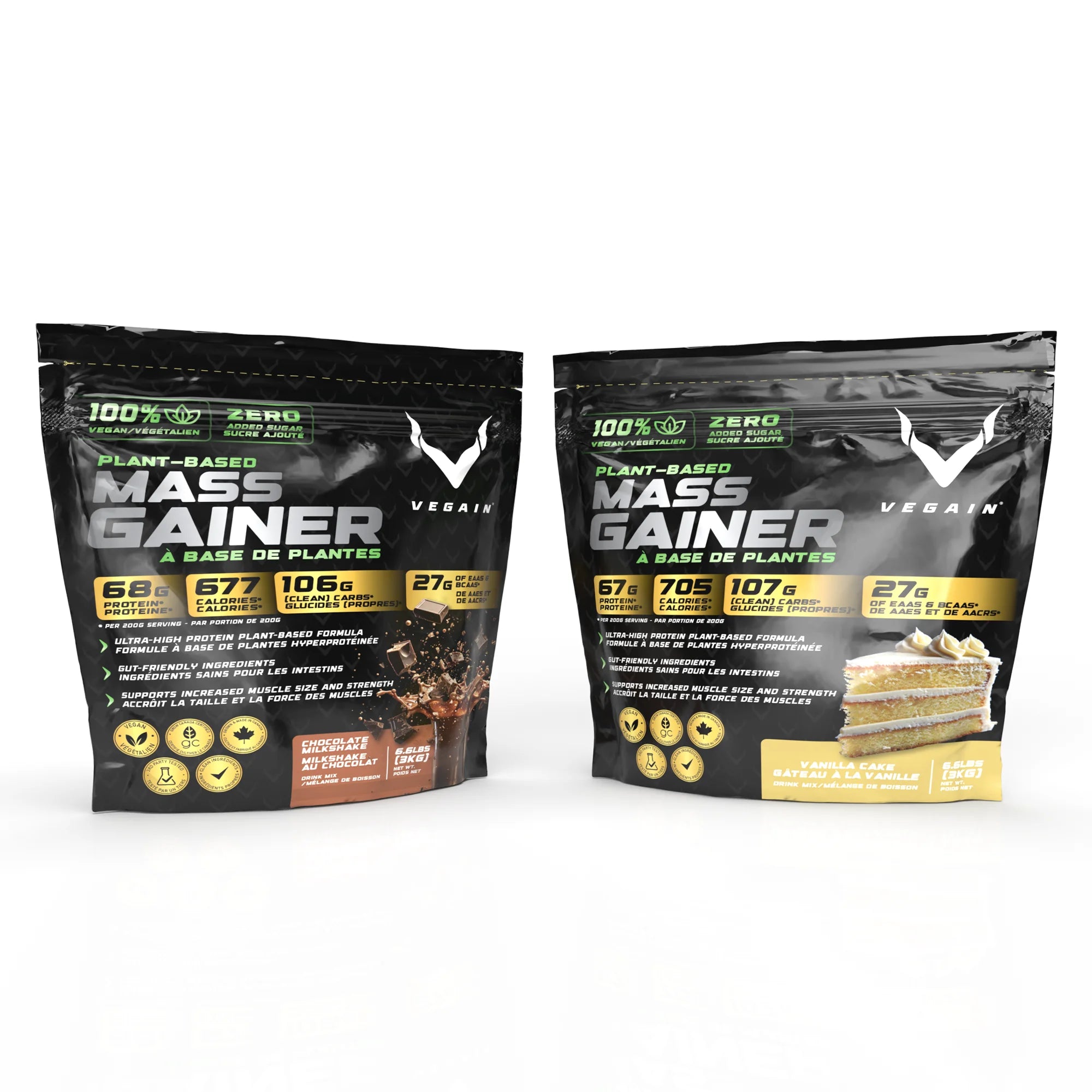 Plant-Based Mass Gainer 6.6lbs (3kg)