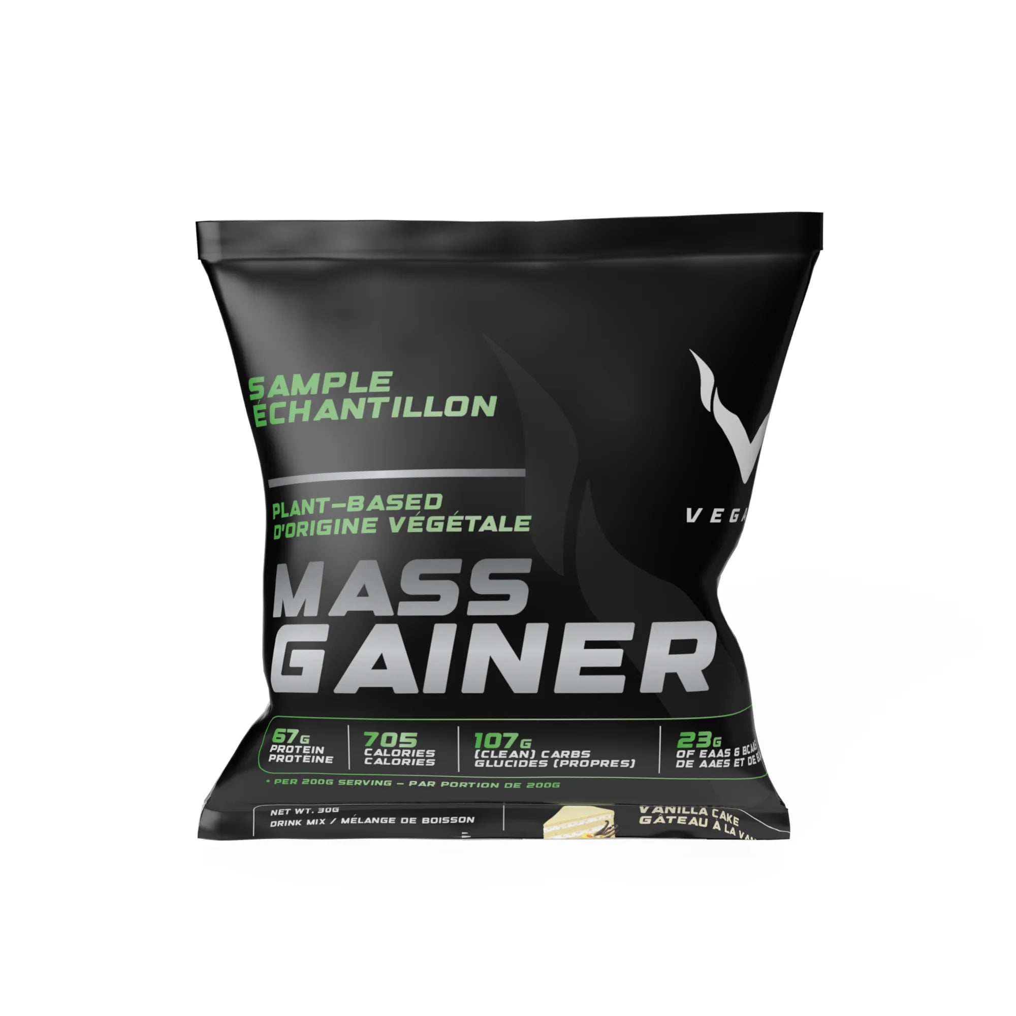 Plant-Based Mass Gainer Sample Pack